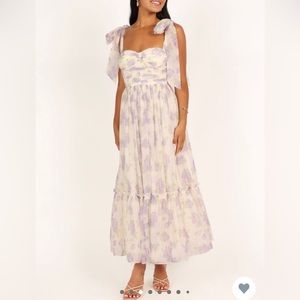 Petal and Pup Midi Dress